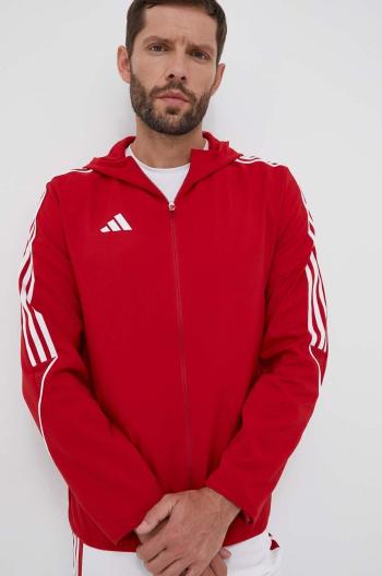 Tréningová bunda adidas Performance Tiro 23 červená farba, prechodná