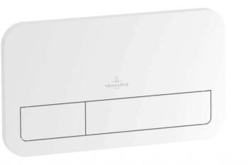 VILLEROY & BOCH - ViConnect Ovládacie tlačidlo splachovania M200, lesklá biela 922400RE