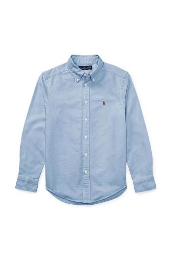 Detská bavlnená košeľa Polo Ralph Lauren 323677133002