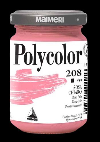 MAIMERI POLYCOLOR - Jemné vinylové farby 208 - rose pale, 140 ml