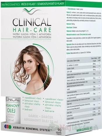 CLINICAL HAIR-CARE 90 cps + ARGANOVÝ OLEJ 20 ml