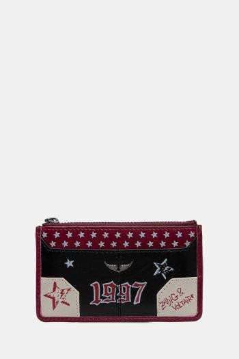 Kožená peňaženka ZADIG&VOLTAIRE čierna farba, LWSG03676
