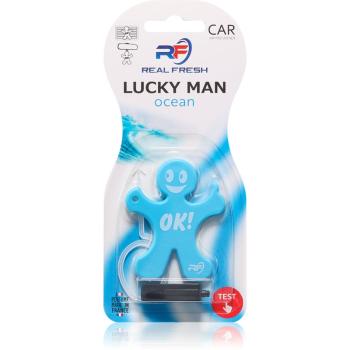 Real Fresh Lucky Man Ocean vôňa do auta 1 ks