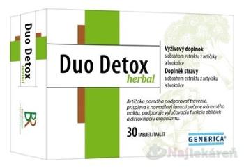 Generica Duo Detox Herbal 30 tabliet