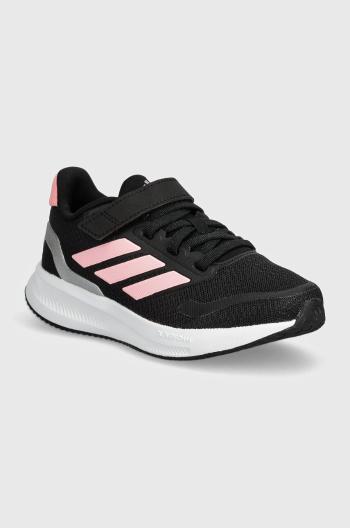 Detské tenisky adidas RUNFALCON 5 EL C čierna farba, IE8580