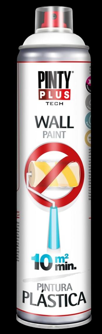 PINTY PLUS WALL PAINT - Farba na steny RAL 9016M - biela dopravná matná 0,6 L