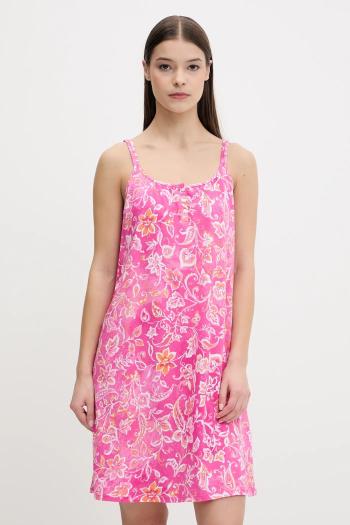 Nočná košeľa Lauren Ralph Lauren ružová farba, ILN22428