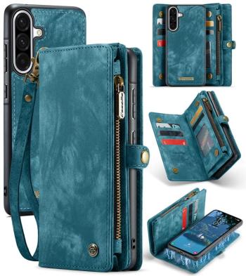 WALLET Ochranný kryt s peňaženkou 2v1 pre Samsung Galaxy A56 modrý