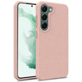 ECO RUBBER Ochranný obal Samsung Galaxy S25 5G ružový