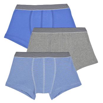 Petit Bateau  A0A85 X3  Boxerky Modrá