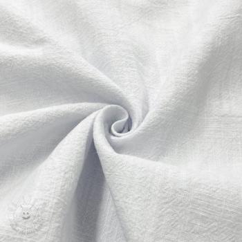 Ľan predpraný STONEWASHED white