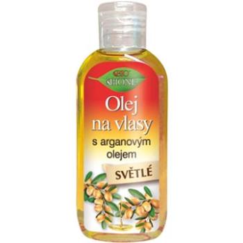 BIONE COSMETICS Bio Keratín a Arganový olej Výživný olej na svetlé vlasy 80 ml (8595061601416)