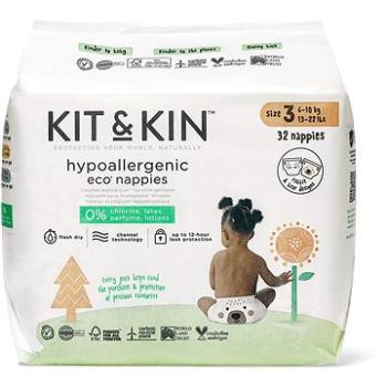 Kit & Kin Eko Naturally Dry Nappies veľ. 3 (32 ks) (5060479850020)