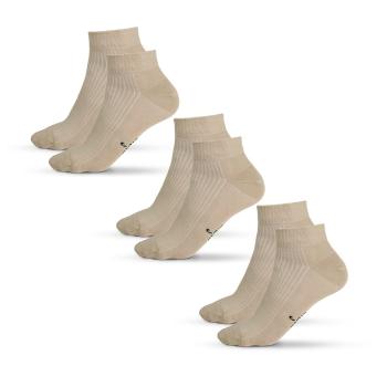 Bontis Sada 3 ks: Ponožky MOOVY - Béžová | 35-38