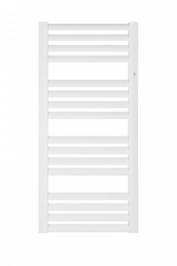Instalprojekt - Kúpeľňový radiátor Maka - Pripojenie radiátora - Spodná pripojenie, Radiátory - Farebné prevedenie HL - Biela, Rozmer radiátora HL - 577 × 1205 mm, výkon 607 W RADMAK601235