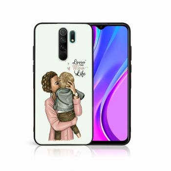 MY ART Silikónový obal Xiaomi Redmi 9 MOM LIFE (118)