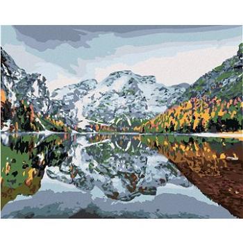 Maľovanie podľa čísel – Prvý sneh na Braies lake (HRAbz33287nad)
