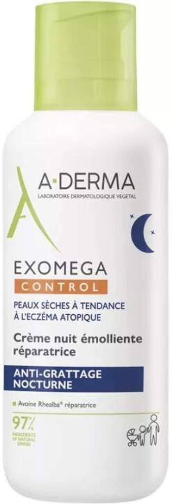 A-DERMA Nočný emolienčný krém Exomega Control (Emollient Night Cream) 400 ml