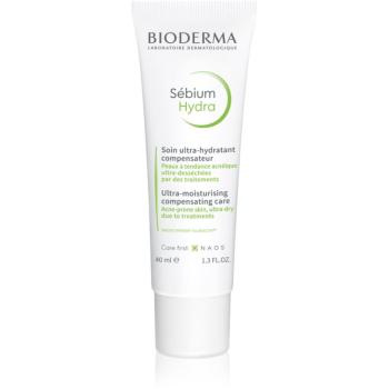 Bioderma Sébium Hydra hydratačný krém pre pleť vysušenú a podráždenú liečbou akné 40 ml