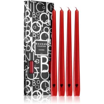 Baobab Collection Candela Red Sviečka 4 ks