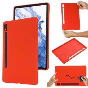 RUBBER Ochranný kryt pre Samsung Galaxy Tab S9 červený