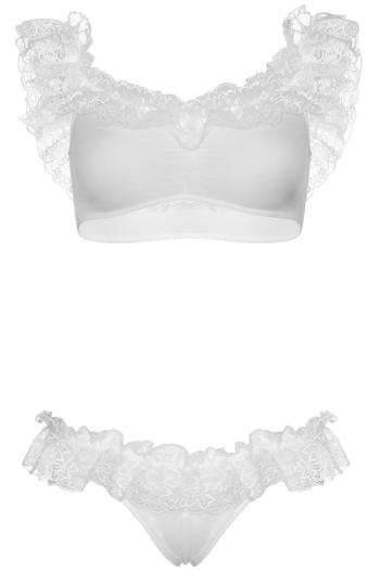 Biely dvojdielny set 81616
