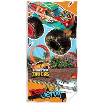 CARBOTEX detská osuška Hot Wheels derby 70 × 140 cm (5902689471728)