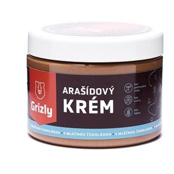 GRIZLY Arašidové maslo s mliečnou čokoládou 500 g (8595678400266)