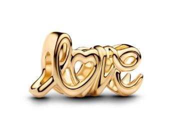 Pandora Krásna pozlátená korálka Love Shine Moments 793055C00