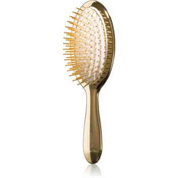 Janeke Gold Line Air-Cushioned Brush with Gold Pins plochá kefa 22 x 7 cm 1 ks