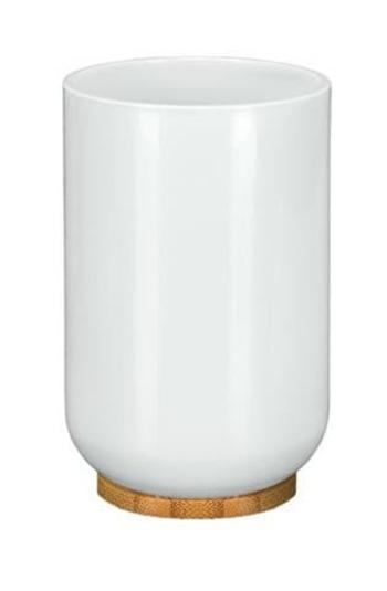 Držiak kefiek Kleine Wolke Timber biela 5877100852