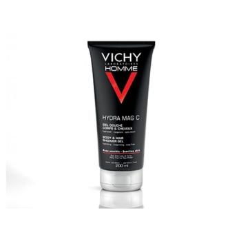 VICHY Homme Hydra Mag C Shampoo (Sprchový gél na telo i vlasy) 200 ml