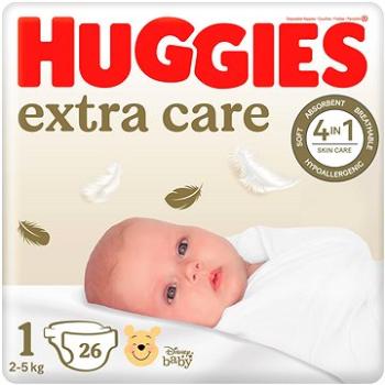 HUGGIES Extra Care veľkosť 1 (26 ks) (5029053564876)