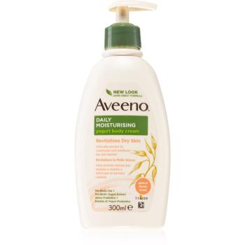 Aveeno Daily Moisturising Yoghurt body cream výživné telové mlieko Apricot & Yoghurt 300 ml