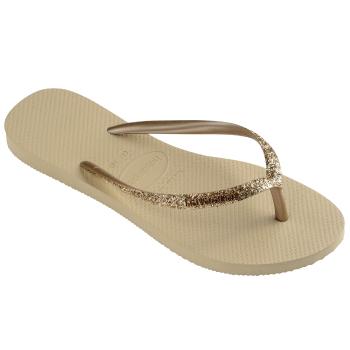 Havaianas  SLIM GLITTER II  Žabky Zlatá