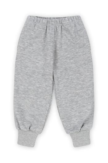 Detské tepláky Konges Sløjd LOU SWEAT PANTS OCS šedá farba, vzorované, KS102593