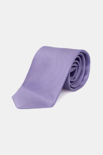 Hodvábna kravata Eton fialová farba, A00031550