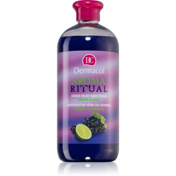 Dermacol Aroma Ritual Grape & Lime antistresová pena do kúpeľa 500 ml