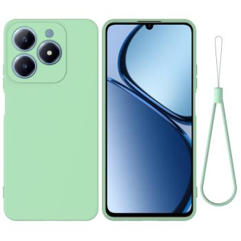 RUBBER Ochranný obal pre Realme C63 zelený