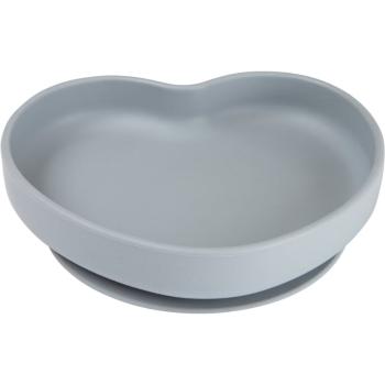 canpol babies Heart tanier s prísavkou Grey 1 ks