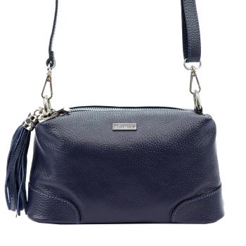 Kožená crossbody kabelka