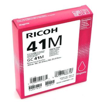 Ricoh GC41HM 405763 purpurová (magenta) originálna gélová cartridge