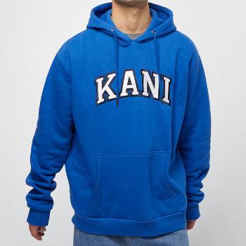 Mikina Karl Kani Serif Hoodie Blue - S