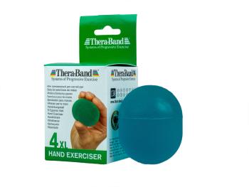 THERABAND Hand Exerciser XL - posilňovač rúk gélové vajíčko, zelené - stredne mäkké