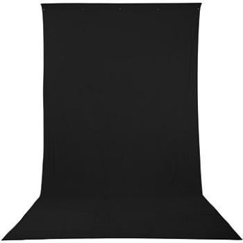 Fomei textilné pozadie 3 × 6 m čierne (ZC7430)