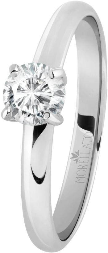 Morellato Oceľový prsteň s kryštálom Love Rings SNA42 58 mm