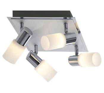 LED bodové osvetlenie Trio Clapton chróm 821430405