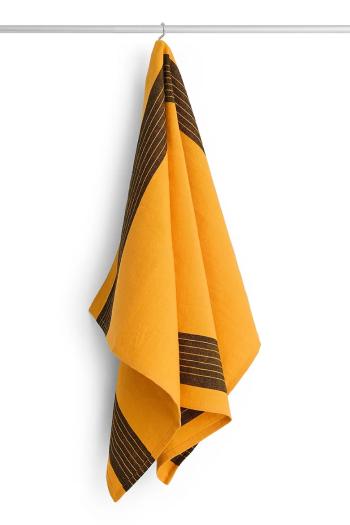 Kuchynská utierka HAY Linear 52 x 80 cm oranžová farba