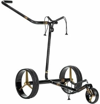 Jucad Carbon 3-Wheel Black/Gold Manuálny golfový vozík