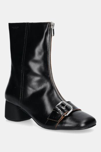 Členkové topánky Vagabond Shoemakers LIVIA čierna farba, na podpätku, 6056-199-20